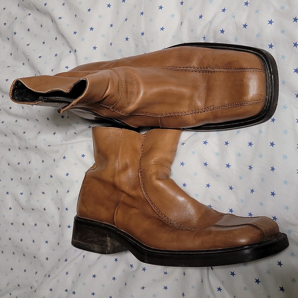 Aldo caramel boots